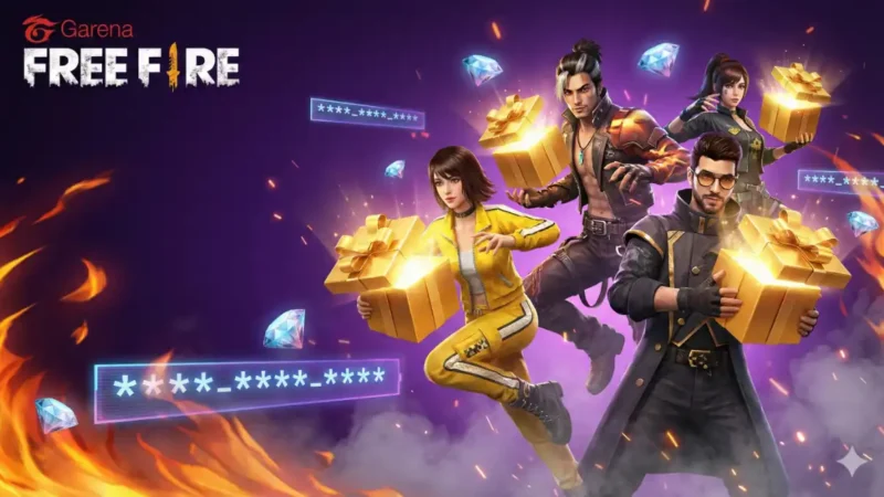 Free Fire Redeem Codes Today (28 Dec)