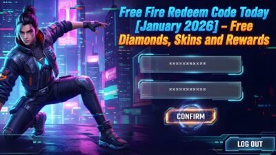 Free Fire Redeem Code Today [January 2026] - Free Diamonds, Skins and Rewards